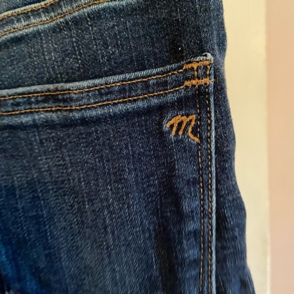 🎉Host Pick🎉 Madewell 9” Mid-Rise Skinny Jeans‎ Size 25 w/ 5 pockets & stretch - Picture 8 of 10